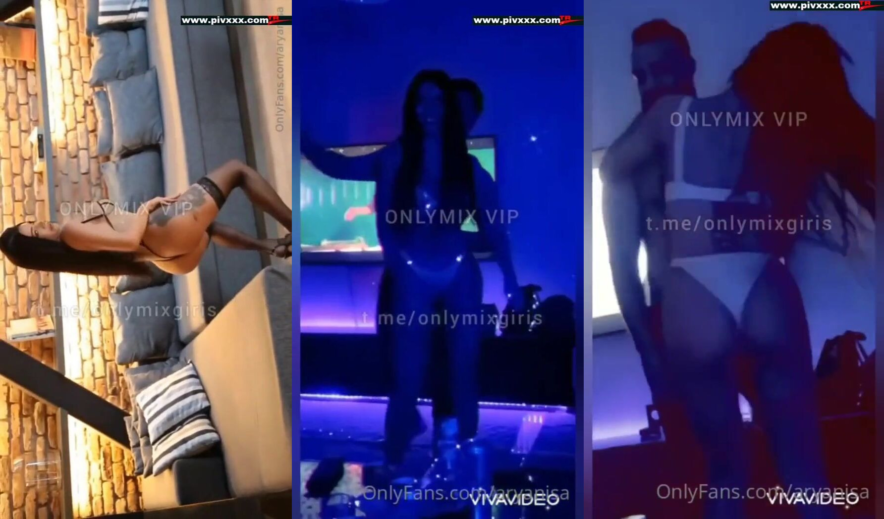 Aryanisa erotik show İfşa Videoları