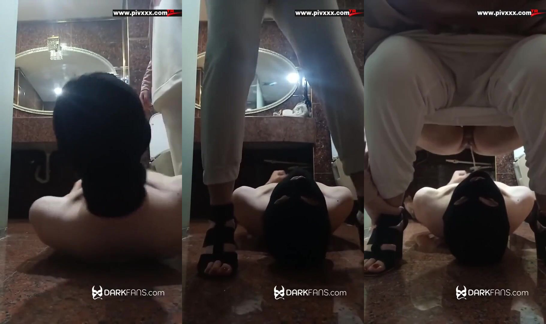 Türk sahibe köleyi kırbaçlayıp sikini eziyor İfşa Videoları