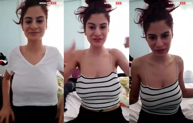 Beste burul tangoda tişört ıslatıp memelerini okşuyor İfşa Videoları