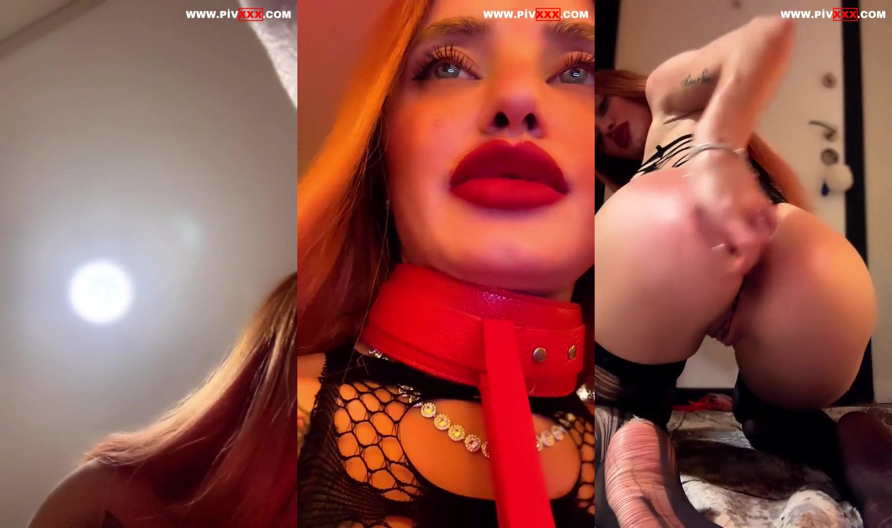 Nupelda tango choker takıp dudaklarını öne çıkarıyor İfşa Videoları