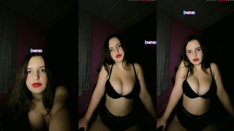 tusem tango memelerini sıkıp webcamde azgın poz veriyor