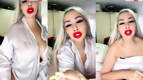ilçin karagöz tangoda dildosunu yalayıp amına sokuyor