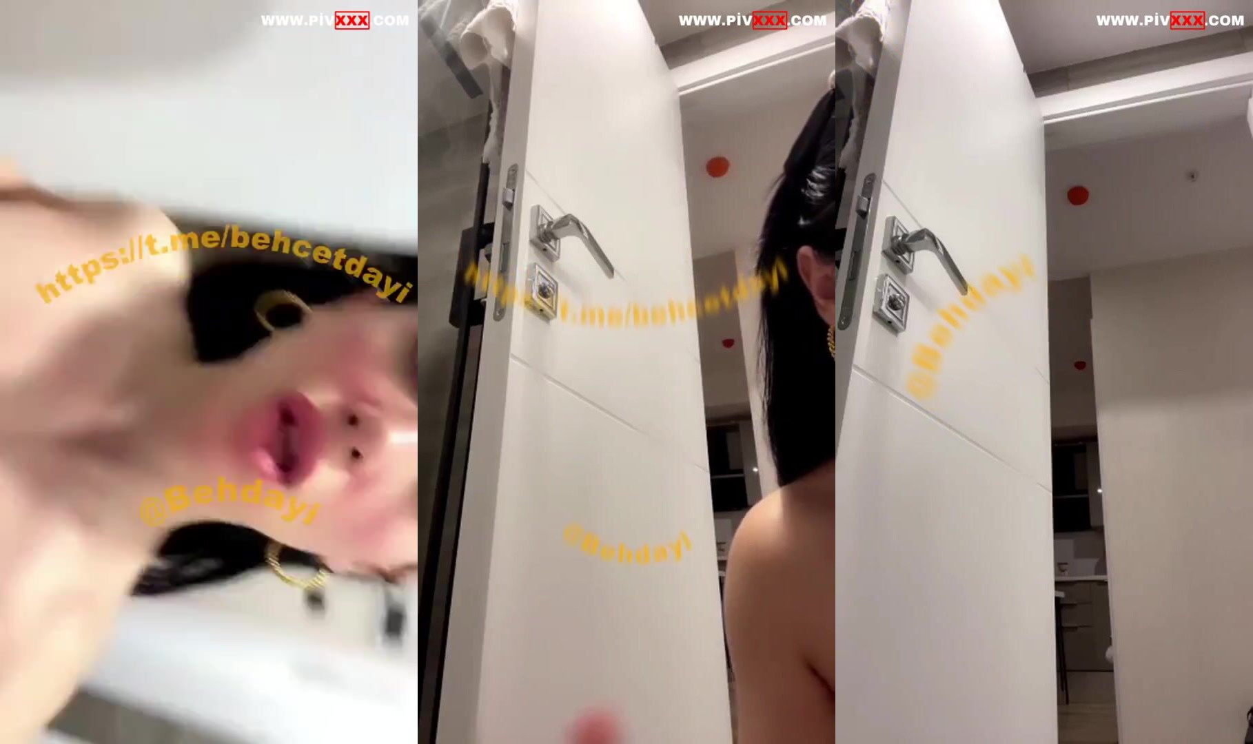Tango samael kapıyı açıp çıplaklığını sergiliyor İfşa Videoları