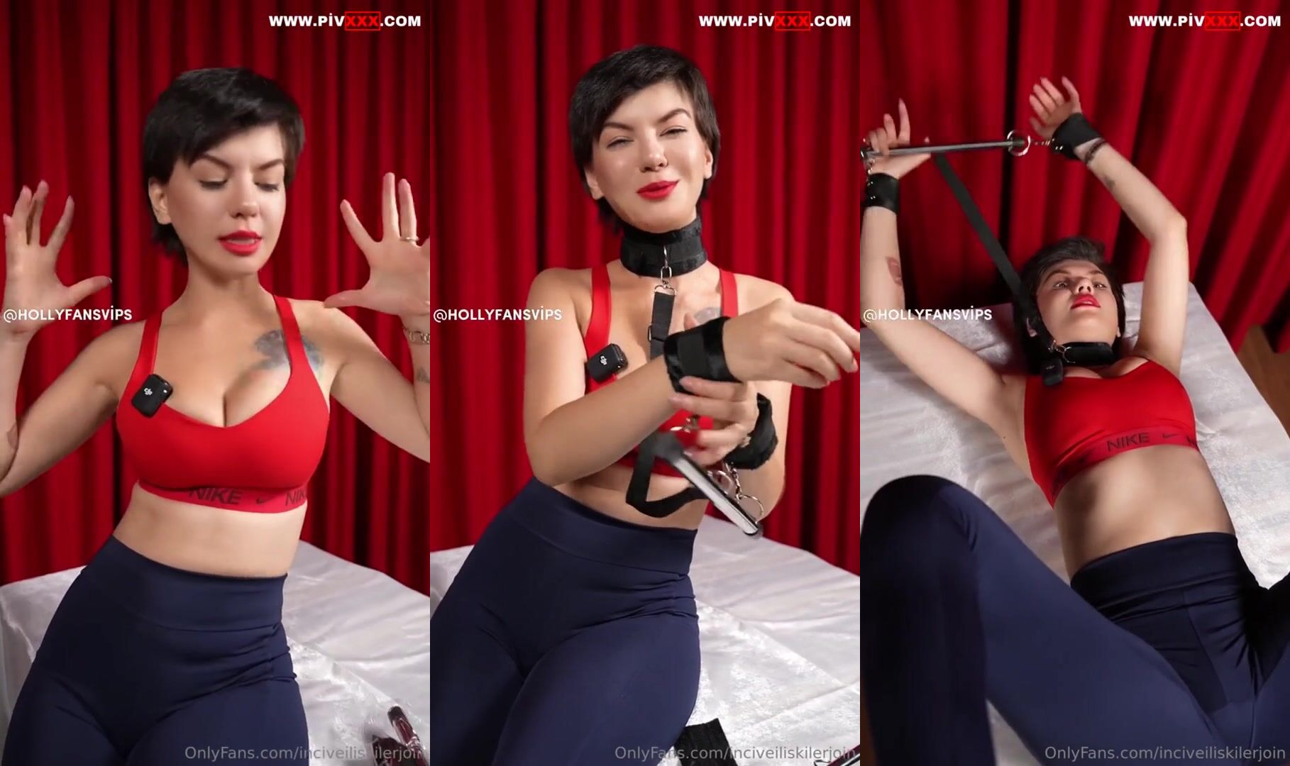 Inci mercan onlyfans videosunda kelepçelerle kendini bağladı İfşa Videoları
