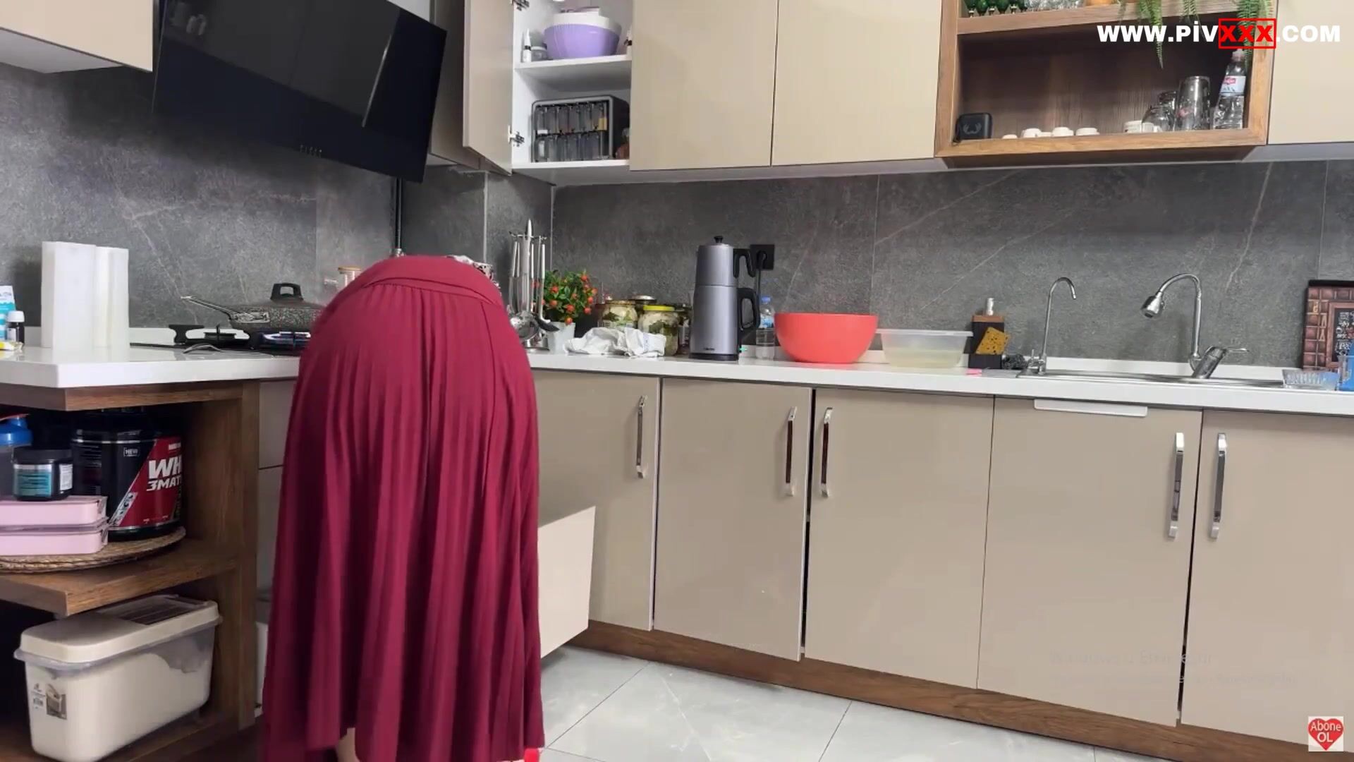 Fatma i̇le her telden kırmızı temizlik İfşa Videoları