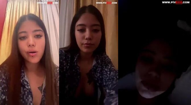 Yıldız demir tangoda memelerini açıp okşuyor İfşa Videoları