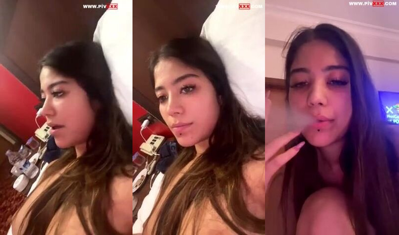 Yıldız demir yatakta çıplak su içip amını açıyor İfşa Videoları