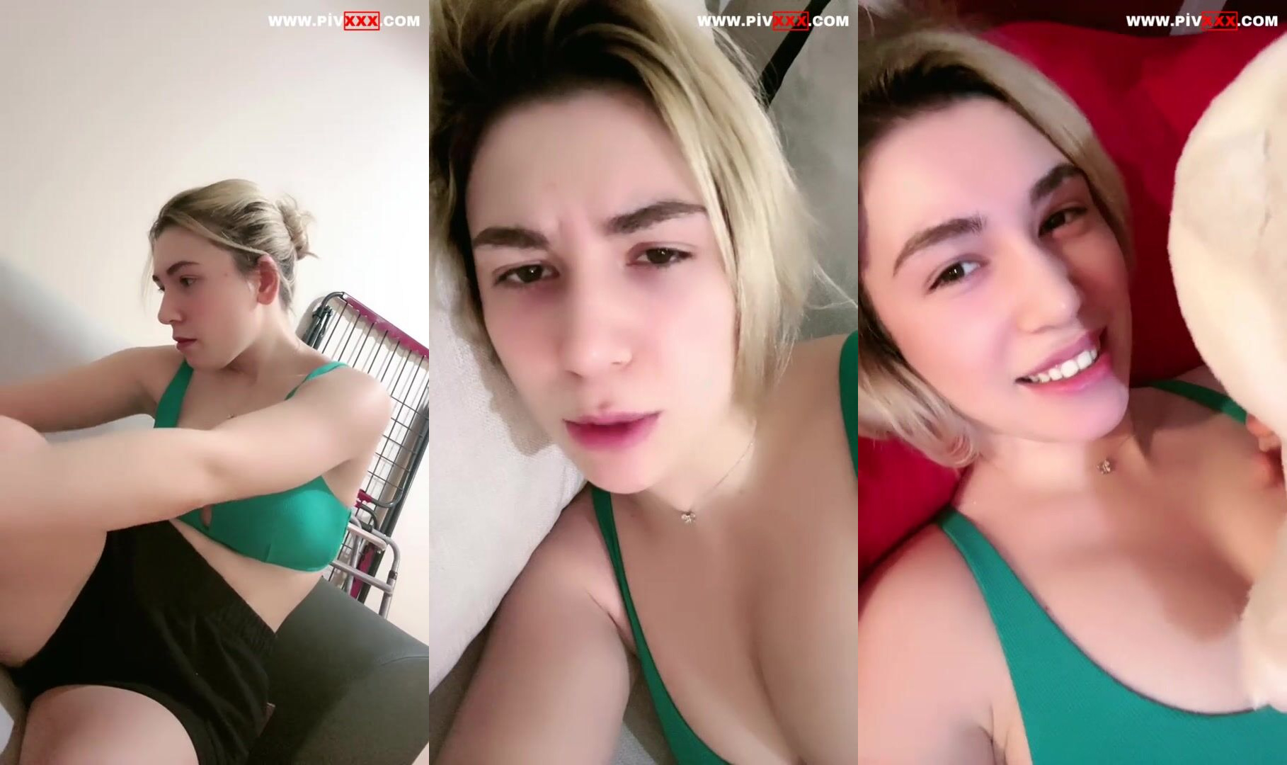 Study azgınca webcamde parmak yalayıp göğüslerini sergiliyor İfşa Videoları