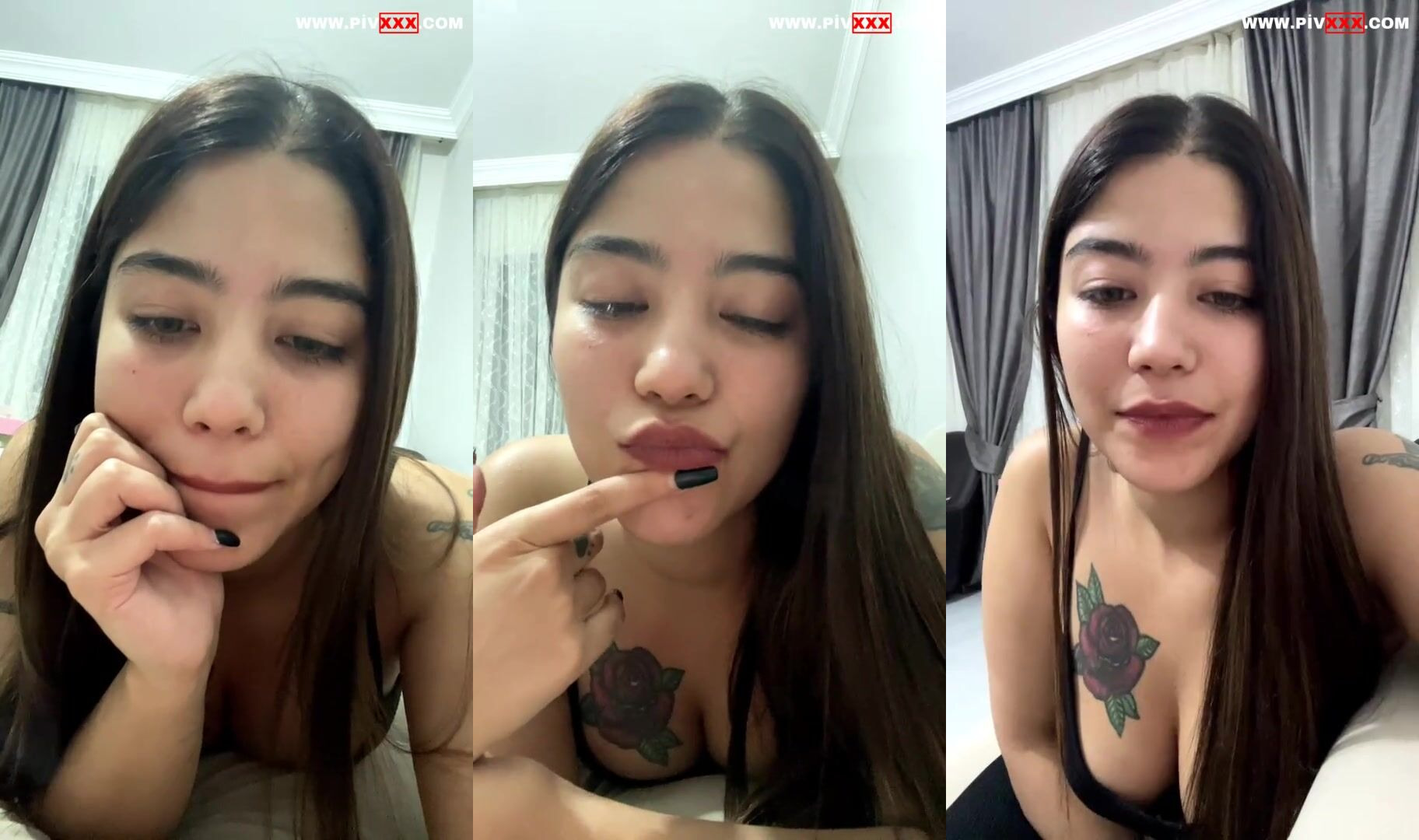 Yıldız demir tangoda sigara içip memelerini açıyor İfşa Videoları