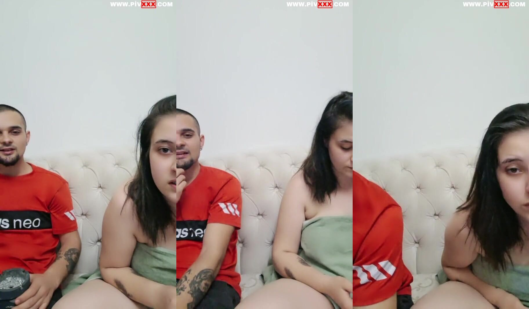 Arwen webcamde memelerini açıp amını okşuyor İfşa Videoları