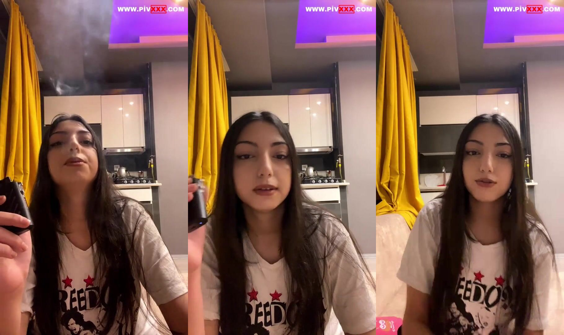 Meganperez canlı yayında dildoyu yalayıp gülümsüyor İfşa Videoları