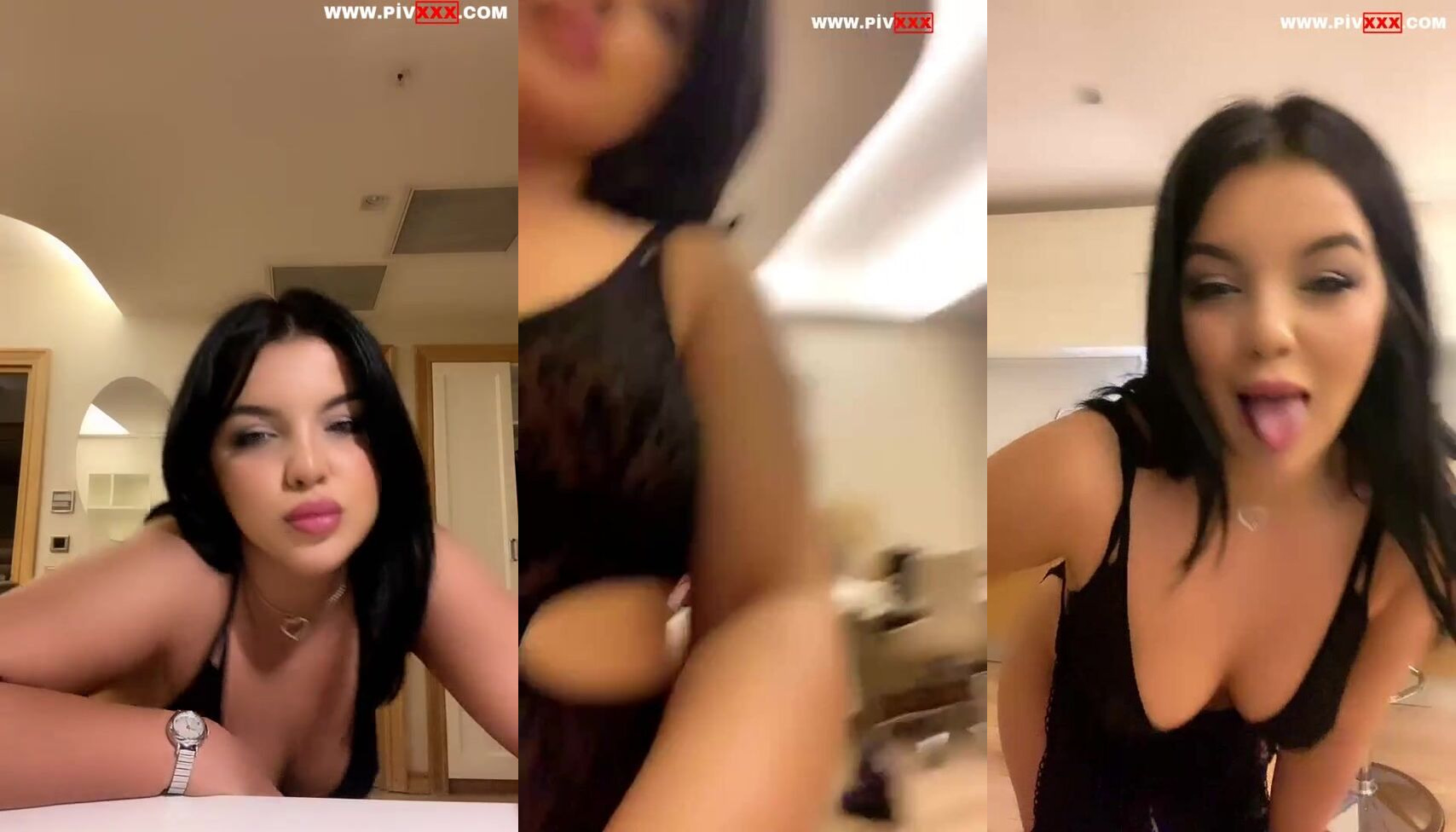 Diana tangoda transparan giyip seksi pozlar veriyor İfşa Videoları