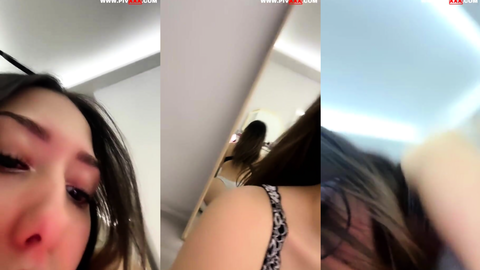 yağmur azad webcamde götünü açıp azgınca dil çıkarıyor