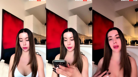 liva tango webcamda amını parmaklayıp inliyor