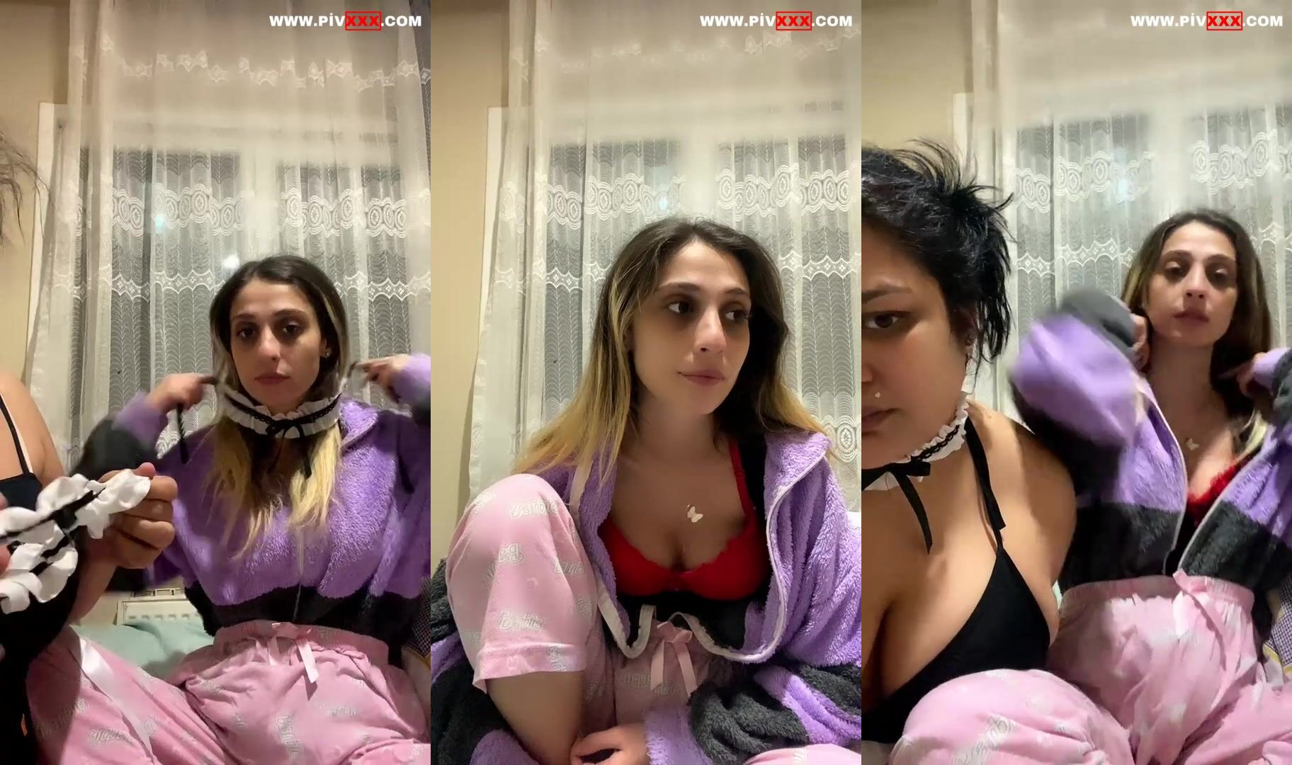 Cansu tango lez arkadaşıyla öpüşüp memelerini elliyor İfşa Videoları