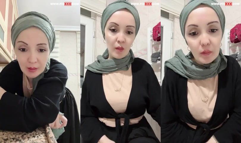 Tiktok reyhan türbanlı halde dekolte açıp azdırıyor İfşa Videoları