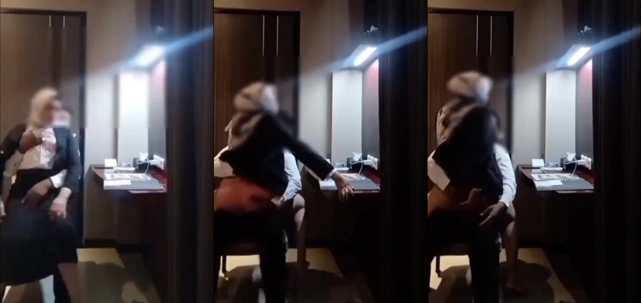 Otel odasında türbanlıyı götürüyor - özel çekim İfşa Videoları