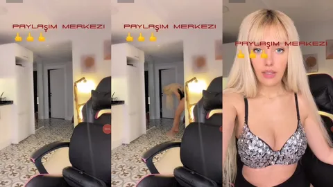Sarışın varoş kaltak donunun çıtçıtını yayında ayarlıyor Porno türk İfşa Videoları
