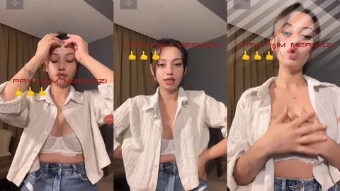 Gömlek arasından sütyenini ve memelerini gösteren ceyda Azgın kızlar İfşa Videoları