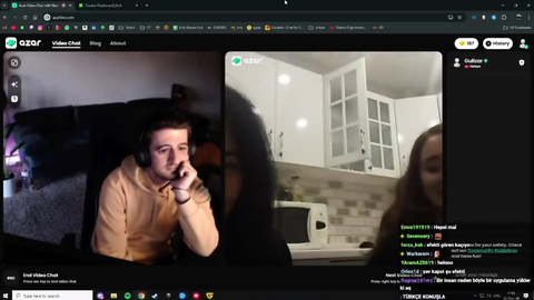 Gökhan öner'in yayınında kadın memelerini açıyor Türk ifşa reddit İfşa Videoları