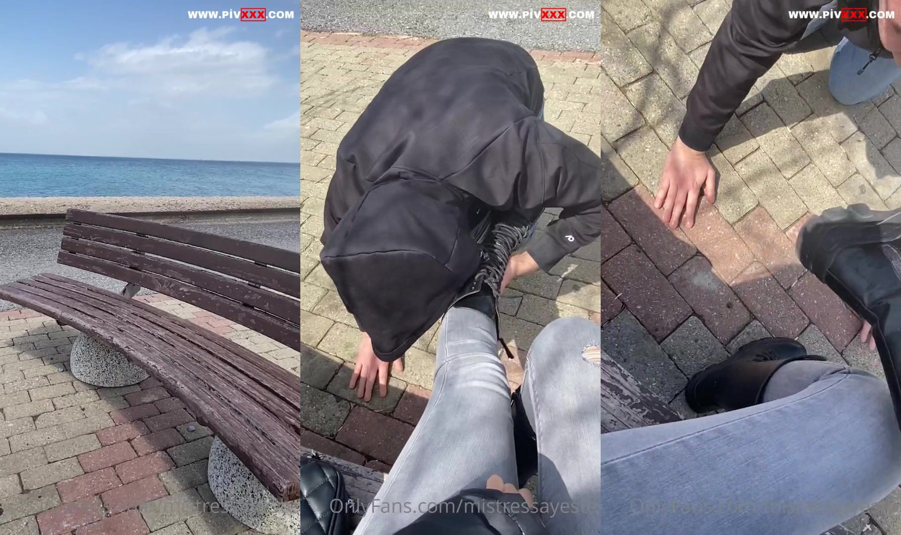 Worship my superior feet in public! 1 İfşa Videoları