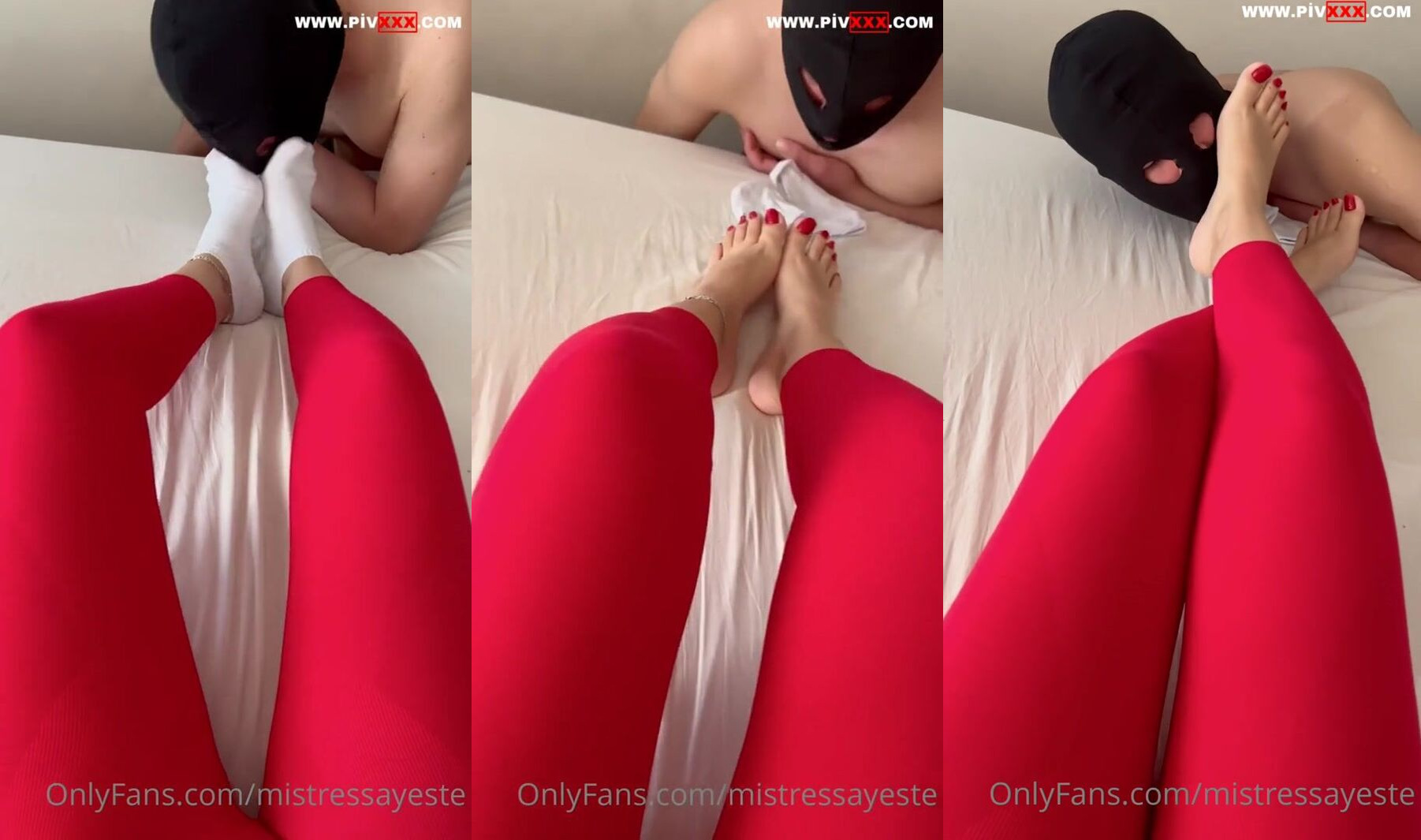 My sweaty feet are addictive! İfşa Videoları