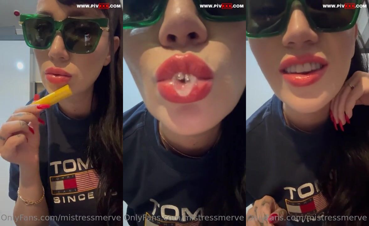 Swallow my saliva..! İfşa Videoları