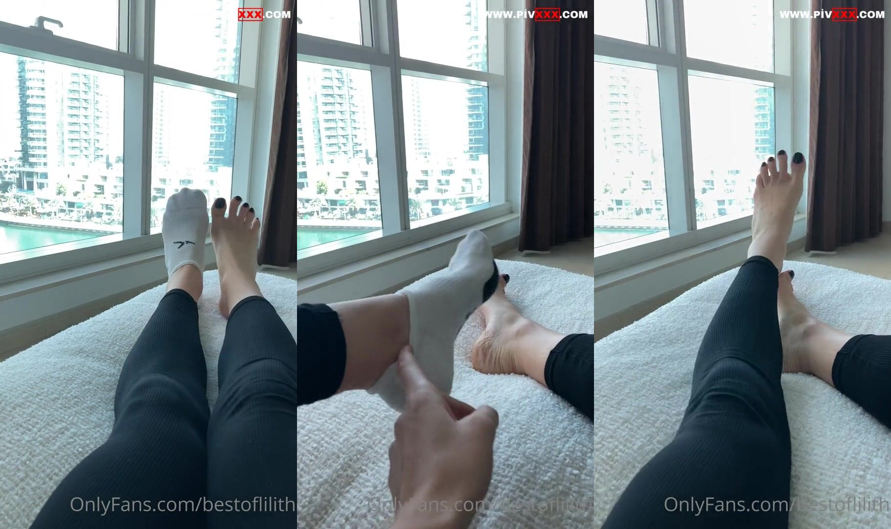 Trigger alert for who is weak for my beautiful foot! İfşa Videoları