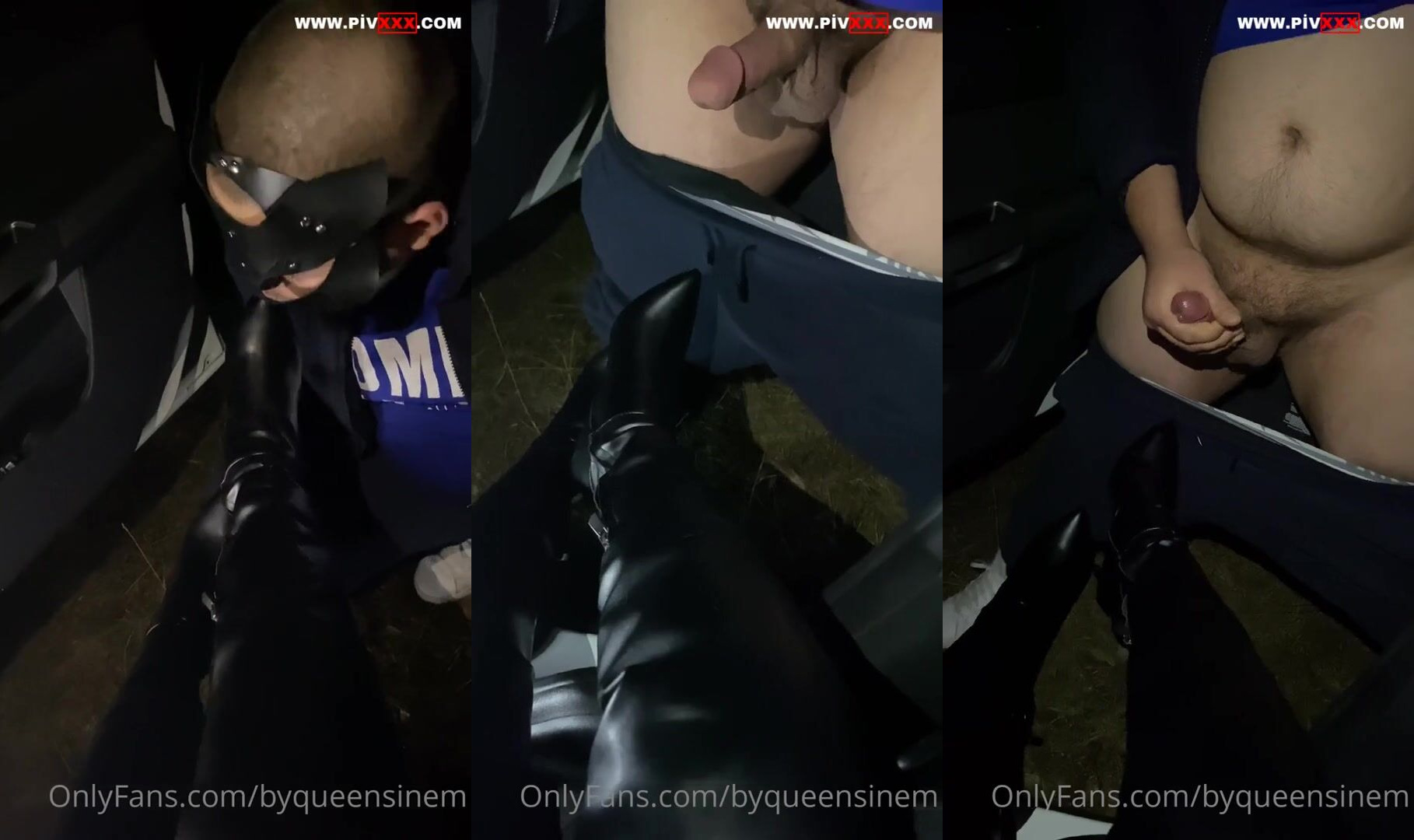 Public spitting and leather boots orgasm İfşa Videoları
