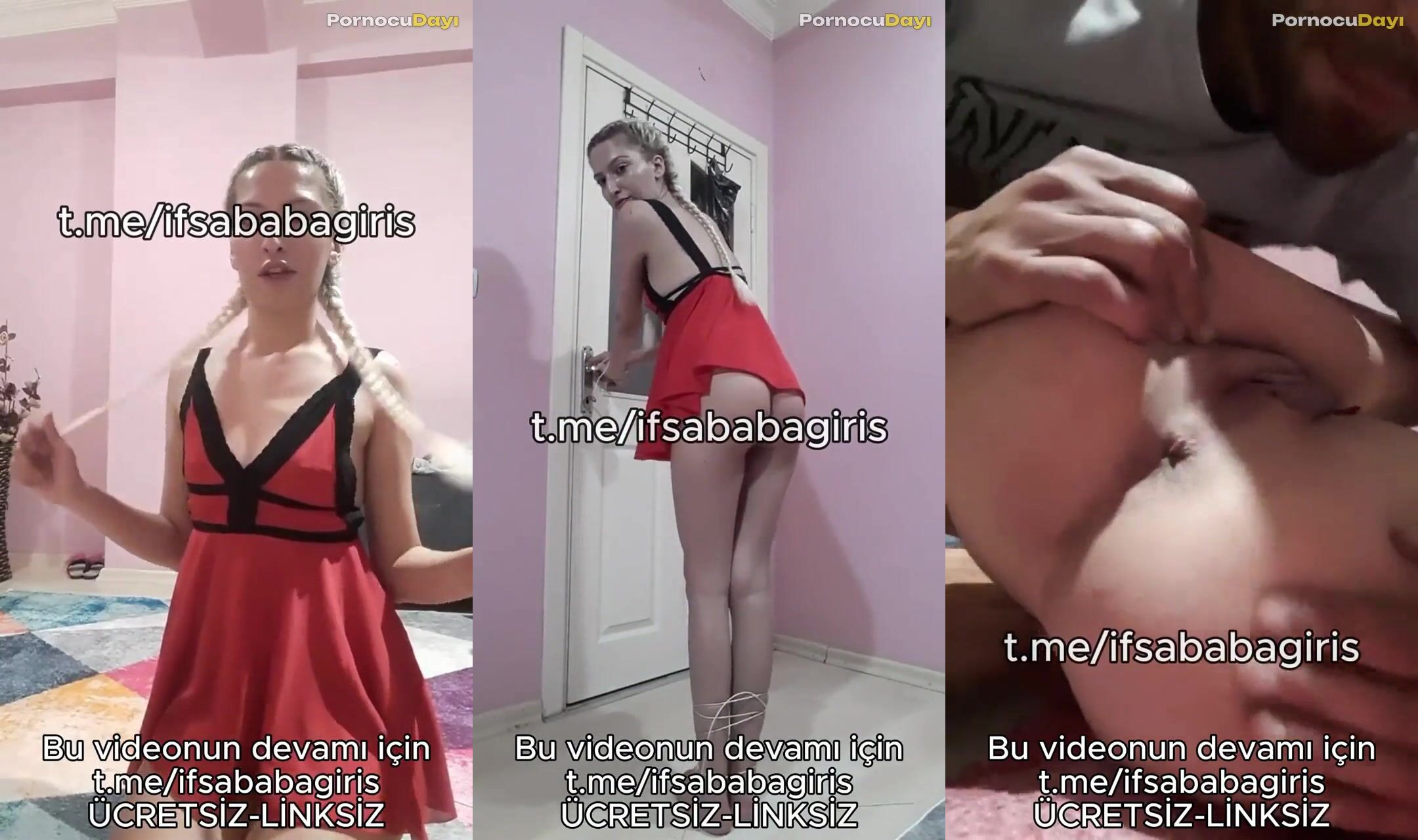 Türk İfşa Fantezi Seven Hatun Tokmakçısına veriyor