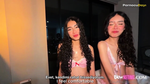 Skinnycurly ve lilibaby18 sert bir üçlü i̇lişkide seks yapıyorlar Türk liseli ifşa İfşa Videoları