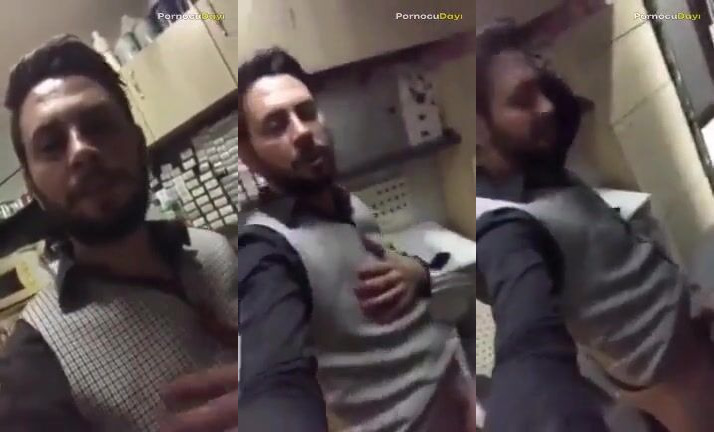 Veresiye isteyen müşterisini depoda saksoya yatırıyor ifşa videosunu