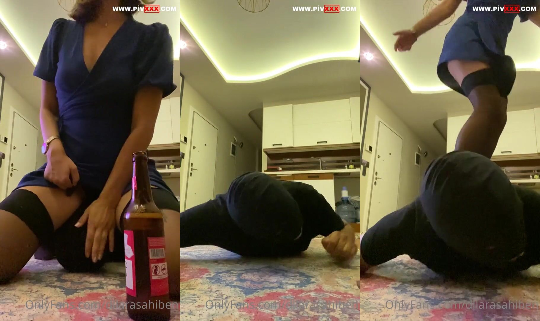 Facesit ve trample kombosuu İfşa Videoları