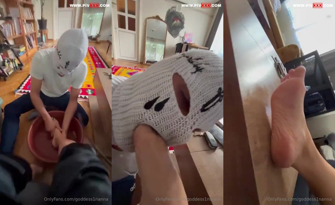 Ayağımı yıkatıp masaj yaptırdım İfşa Videoları