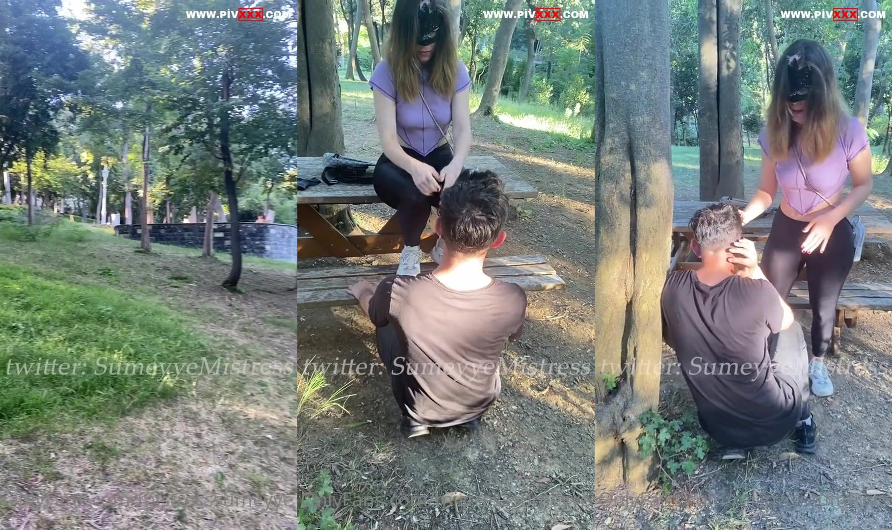 I tame this slave while people watching him İfşa Videoları