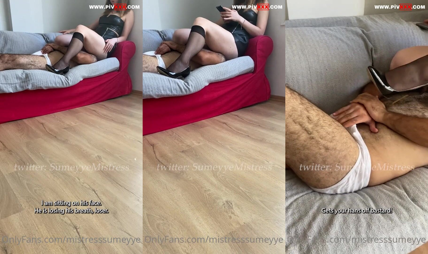 Popomun altındaki zevki düşün İfşa Videoları