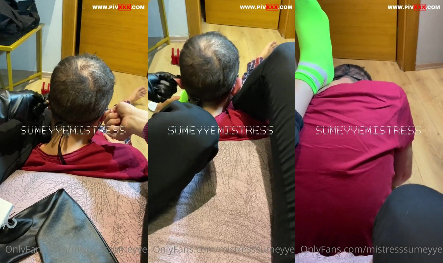 Çift sahibe kulak çekme İfşa Videoları