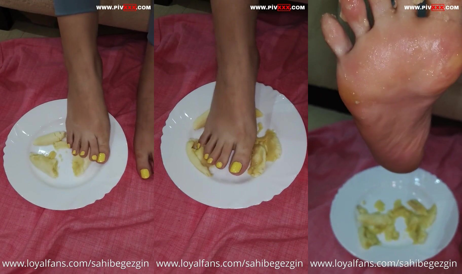 I fed it from my foot İfşa Videoları