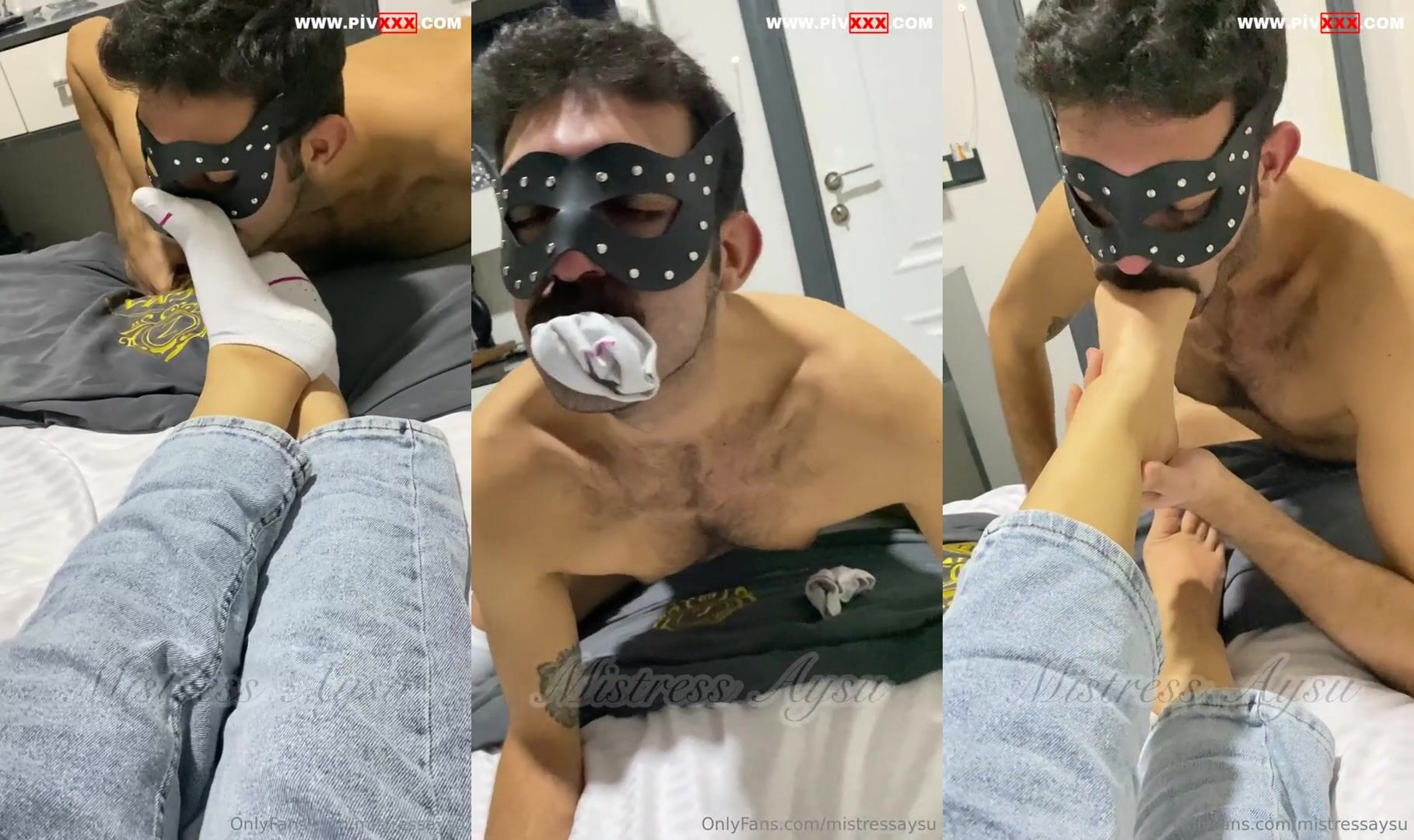 Kokla çoraplarımı piç kurusu! İfşa Videoları