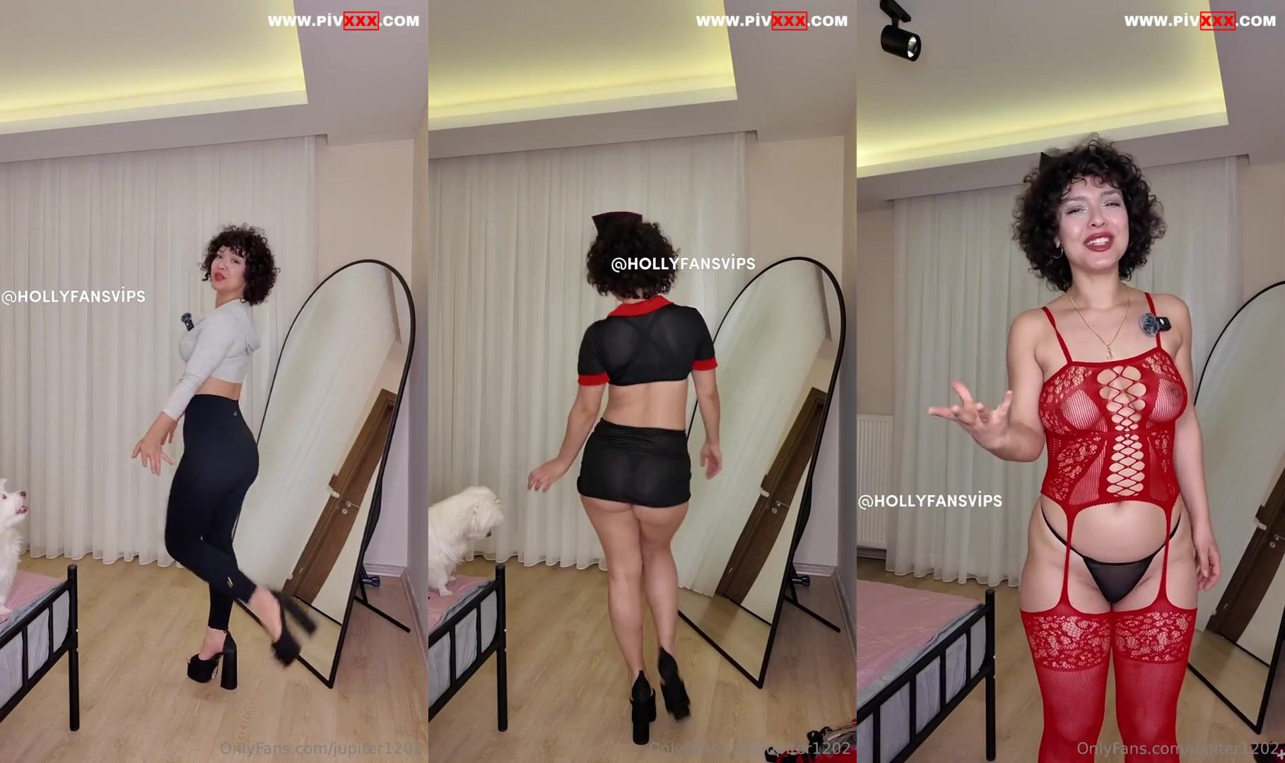 Jupiter jüpiter nude seksi hatun sex kostümlerini karşınızda denedi İfşa Videoları