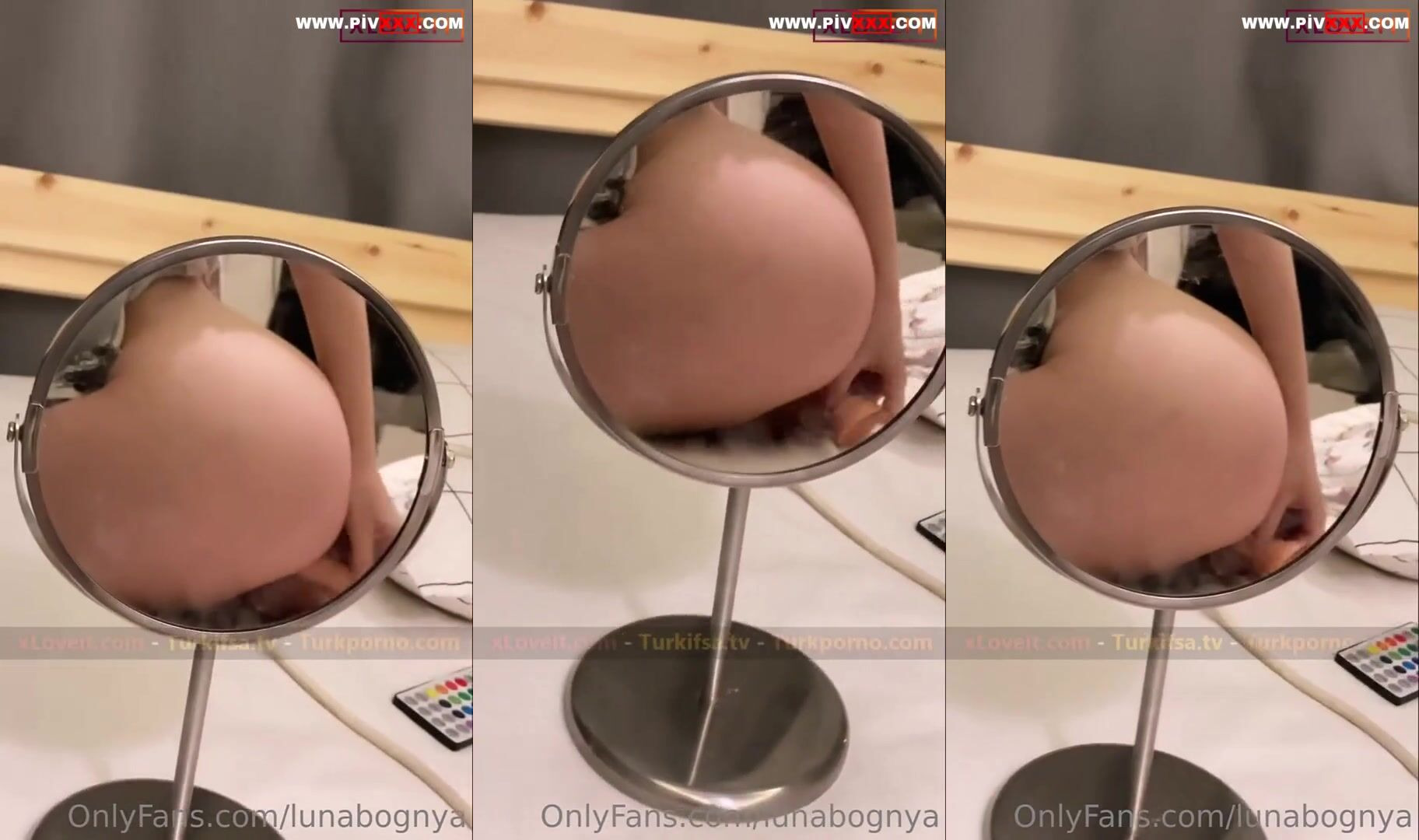 Luna bognya lunabognya ifşa makyaj aynasından seyrettirdi İfşa Videoları