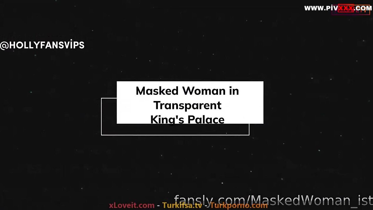Masked woman ifşa transparan elbisesiyle mastürbasyon yaptı İfşa Videoları