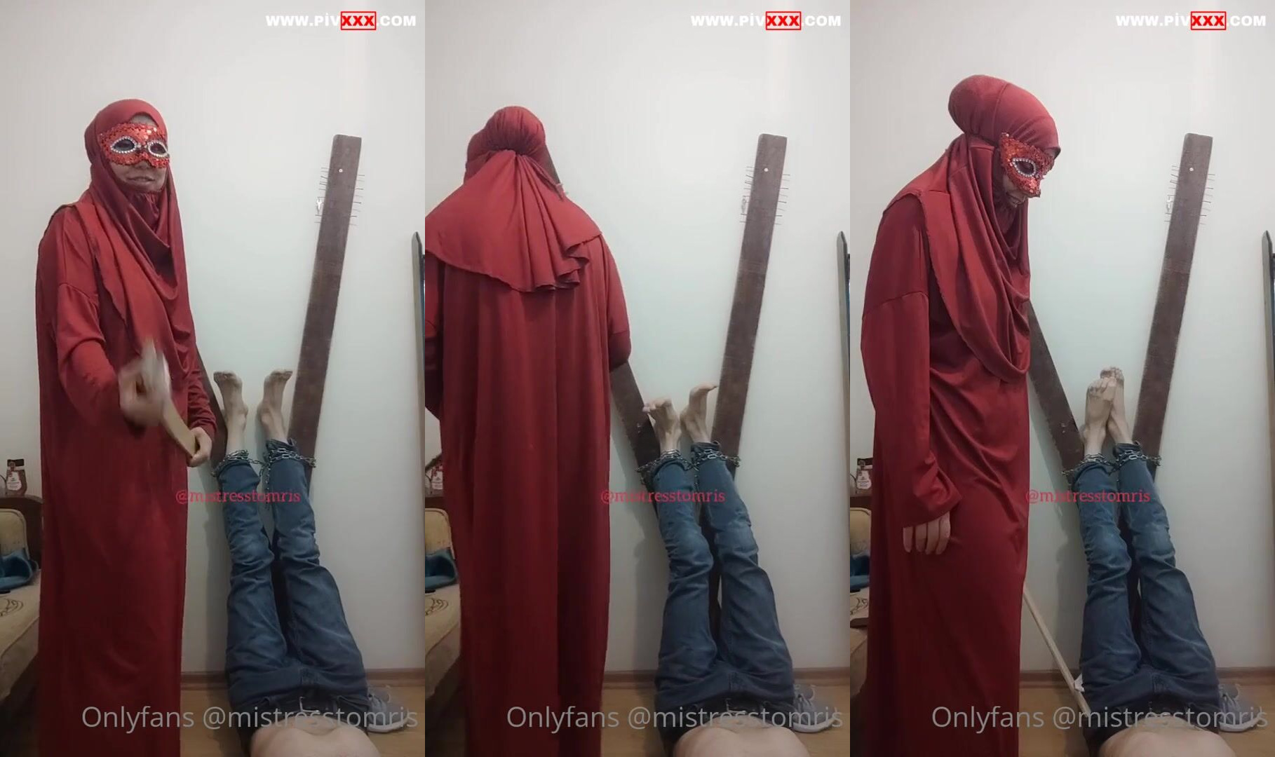 Kölem bu falakayı çoktan hak etmişti İfşa Videoları