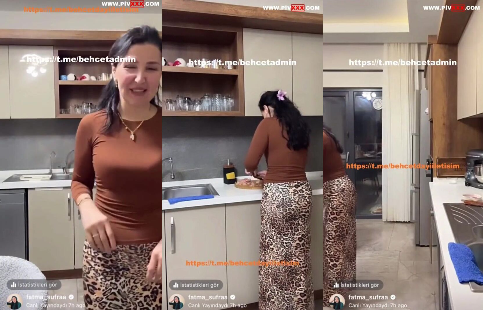 Fatma ile günlük hayat: temizlik, sohbet ve sıcak anlar İfşa Videoları