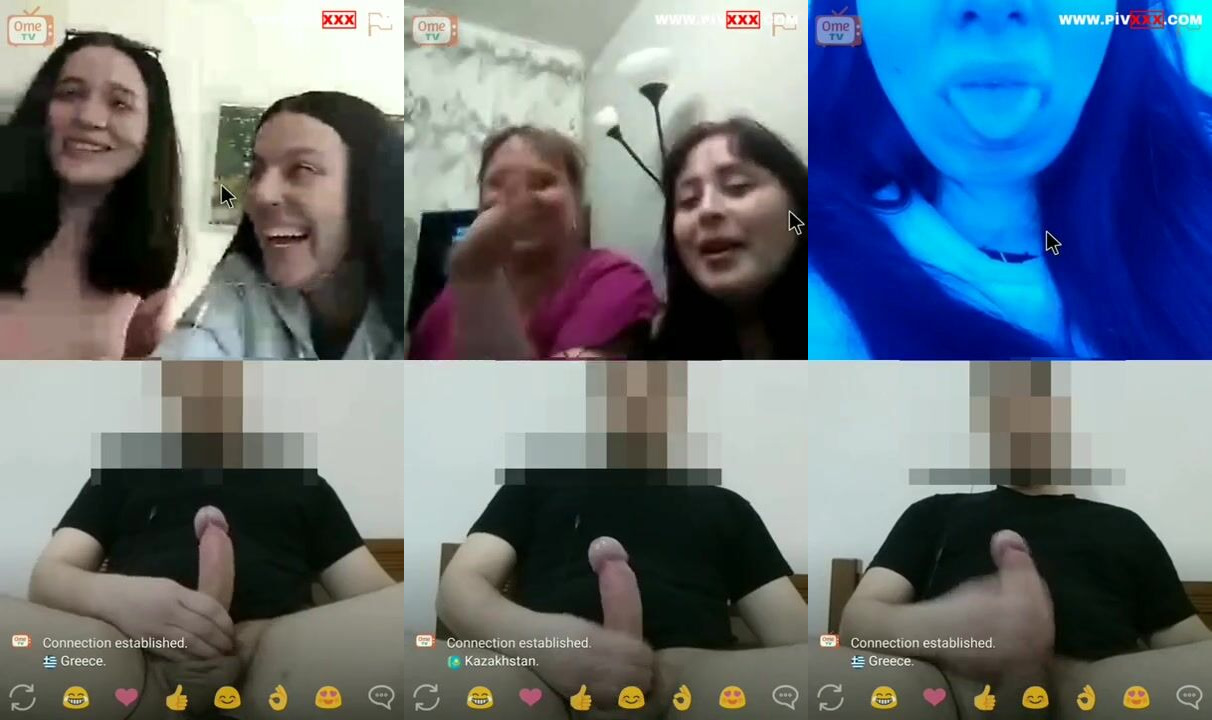 Omegle’de gizlice yarrağını gösterdi – kızlar dayanamadı İfşa Videoları